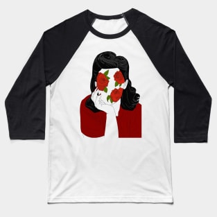 Rose Girl Baseball T-Shirt